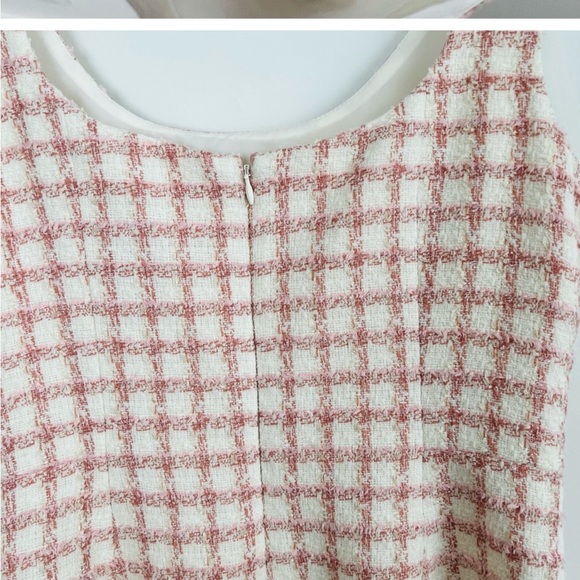 Anthropologie Gal Meets Glam Evangeline Windowpane Dress Sz 4 - Picture 6 of 11